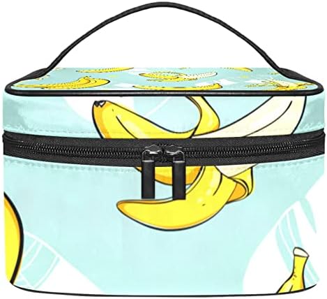 Банана Летна Козметичка Торба Пренослива Торба За Шминка За Патување Организатор Тоалетна Торба За Жени и Девојки
