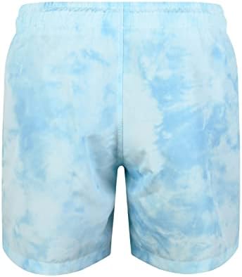 Iepofg mens летни шорцеви на плажа Брзи суви култури панталони тенки спортови за дишење кратки панталони опуштени фит тренинг шорцеви