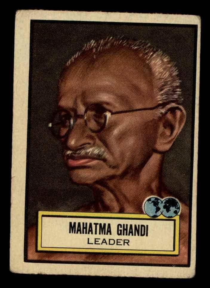 1952 Топпи изгледаат n Види картичка65 Махатма Ганди од одделение добро