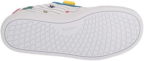 Adidas Vulc RAID3R скејт чевли, бело/жолто/светло сина боја, 1,5 UN Unisex мало дете