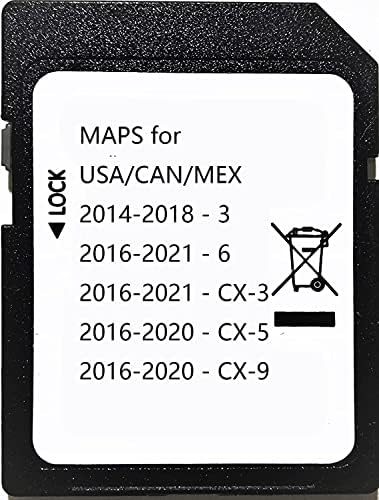 2020-21 Gps Картичка За Навигација Компатибилна со Ma*да 3 6 CX-3 CX-5 CX-9