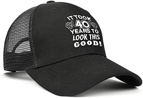 Везени подароци за пензионирање Бејзбол капи- капи со капи за мажи и жени смешна мрежа унисекс капа прилагодлива на отворено