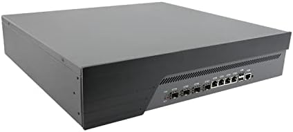 Firewall, VPN, 2U RackMount, OpnSense, мрежен апарат, Z87 со Intel G3250, Hunsn RJ19, 4 X LAN, 4 x SFP I350 Gigabit, COM, VGA,