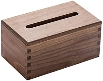 Се прашувам ме црна хартија од орев хотел Семејство цврсто дрво кутија за дневна соба Дрвена мултифункционална кутија за складирање
