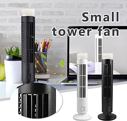 Auts летна кула вентилатор, USB полнење на кула Електричен вентилатор, ладење преносен вентилатор кој стои на климатизација без безобразен