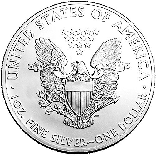 1988 Американски Сребрен Орел .999 Парична Казна Сребрен Долар Нециркулирани Нас Нане Со Нашиот Сертификат За Автентичност