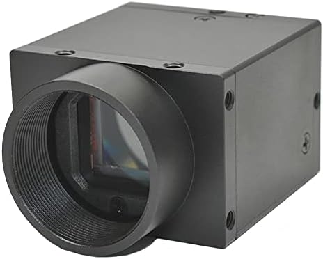 Hteng Vishi Gige Ethernet 4.0MP 1 Боја Индустриска камера машина Визија Глобален бленда C-Mouth CMOS Scan Scan Camera 2048x2048@28fps затворен
