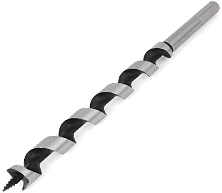 X-gree 230mm должина 14 mm dia flute spur олово за завртки за дрво Аугер вежба за вежбање (230 mm de longitud 14 mm diámetro flauta