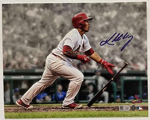 Колтен Вонг потпиша автограмиран сјаен 8x10 Фото Сент Луис кардинали - MLB автентициран