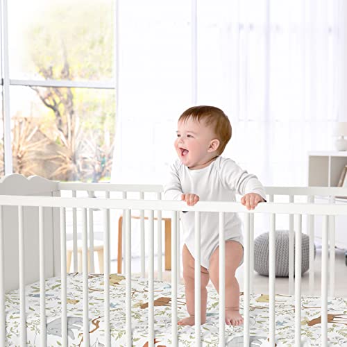 Опремена креветче за креветчето за шумски тела бебе/дете девојче или момче постелнини сет колекција - печатење на животни