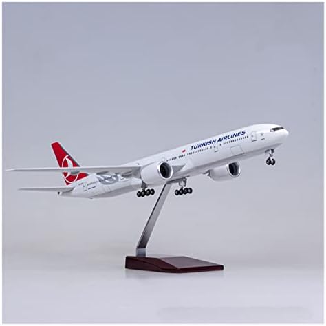 Модели на авиони 1: 150 скала Die Cast Model Fit for Aviation Boeing B777 смола Авион Airbus со светла и тркала Графички приказ