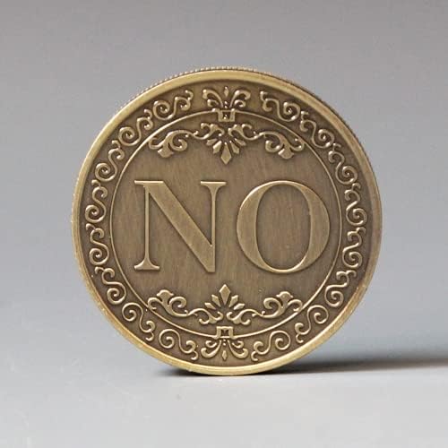 Да/Нема Комеморативна Одлука За Судбината На Монетата Комеморативен Медал Предизвик Монета Бронзена Монета