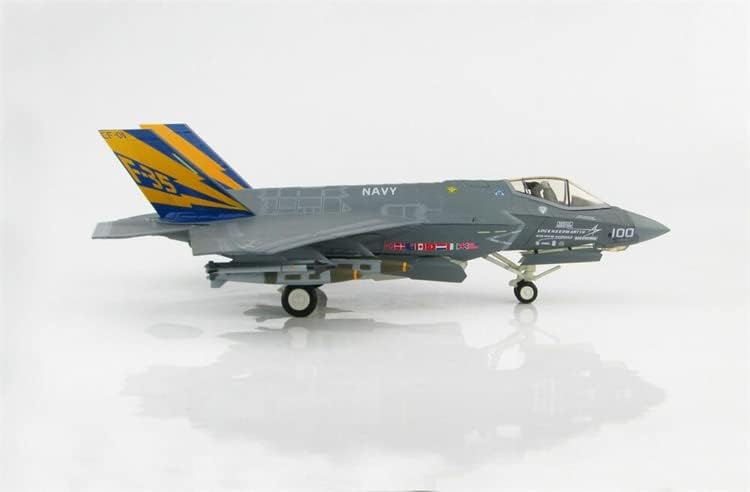 Hobby Master Lockheed F-35C Lightning II USN VX-23 Солени кучиња CF-01 Nas Patuxent River MD 2012 Ограничено издание 1/72 Diecast Aircraft