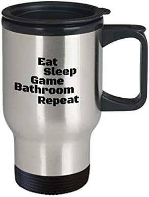 Играње за кафе за кафе, игра со чаша, над чаша, видео игри чаши подароци за смешна чаша за гејмер