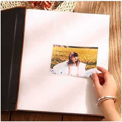 Фото-книга, ScrapBook, фото албум 6.6 инчи 8 инчи 1000 пар фото албуми со голем капацитет фото-албум комеморативен албум Интерстицијална