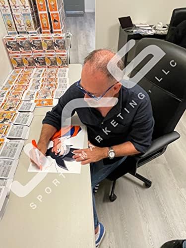 Јан Jamesејмс Корлет автограмираше потпишан испишан 11x14 Фото Мега Ман ЈСА Коа