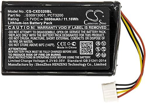3000mAh Батерија за замена за C-One E-ID, C-One XGK-C-One-E-Id