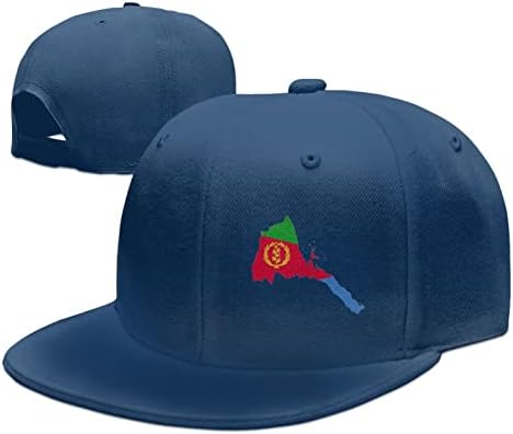 Еритрејско знаме мапа прилагодливи бејзбол капачиња тато капи спортот за возрасни капа за мажи и жени Сонце капа