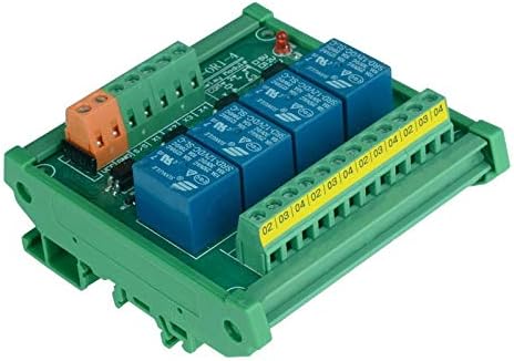 Електрични капацитети - 4 модул за напон на напон на активирање на активирање на модулот на модулот за модул, модул за релеј, монтирање на