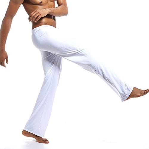 Лабава фит јога панталони со џебови за жени машки свилени јога панталони панталони исечени јога панталони со џебови за џебови за