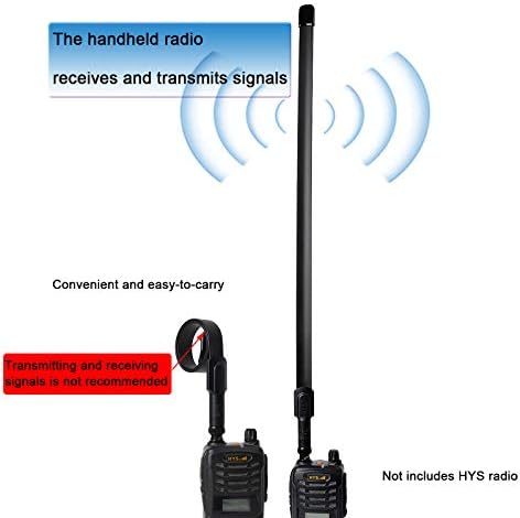 Hys Bnc База Антена, ДВОЕН Бенд VHF UHF HT 144/430Mhz Тактички Преклопни Антени За Icom V86 IC-2GAT IC-V8 IC-T7H Yaesu FT-530 Uniden