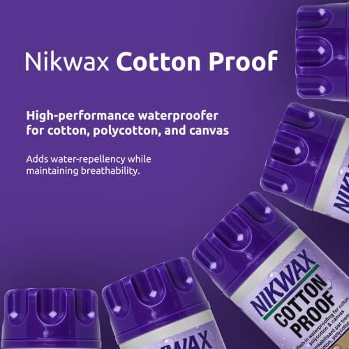 Водоотпорност на памук на Nikwax памук
