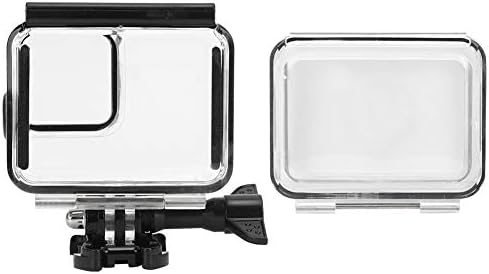 Vifemify кутија за водоотпорно домување за Hero 8 Black, 60M 197FT кутија за нуркање со инсерти против магла за подводна фотографија