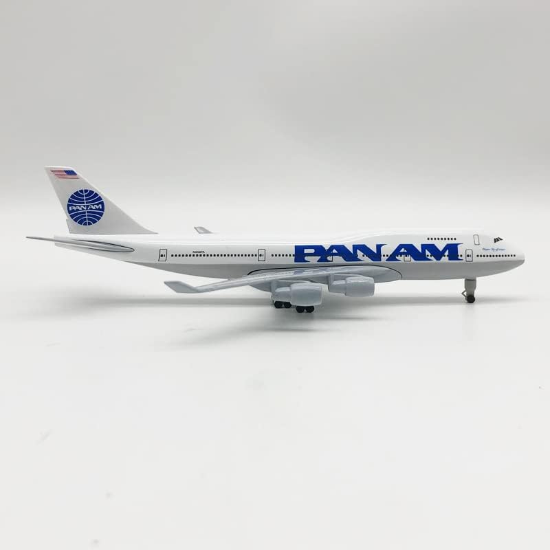 Dagijird American Panam B747 Airplane Model Aircraft Model 1: 300 модел на симулација на модел на авион