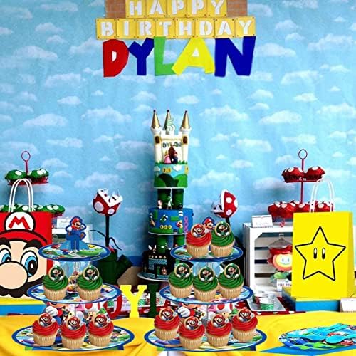 Штанд на Марио Куккејк, Супер брат роденденска забава Купна кула, видео игри роденденска забава десерт за десерт за бебиња