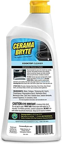 Cerama Bryte Cooktop И Шпорет Врвот Почиста За Стакло-Керамички Површини, 18 Унци, 4 Пакет, 72 Унца