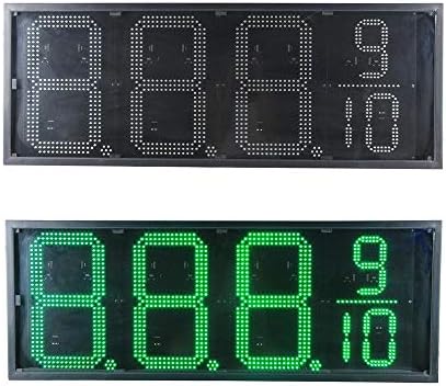 LED знак 20 LED бензинска пумпа Електронска цена на горивото на цената на цената на цената во боја