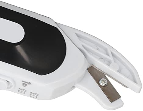 Електрични ножици Lantro JS, преносни и безжични со 2 режими на напојување, метално сечило и ножици за шиење