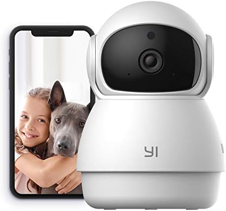 Yi 360 степени за безбедносна камера со тава и KAMI 4PC пакет на домашна камера