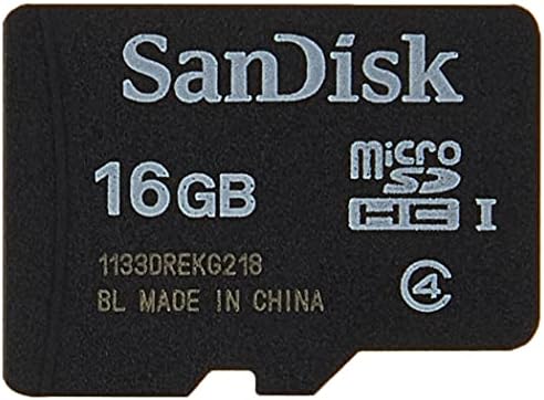 Sandisk SDSDQM-016G - B35A 16gb MicroSDHC Мемориска Картичка, Класа 4, Црна