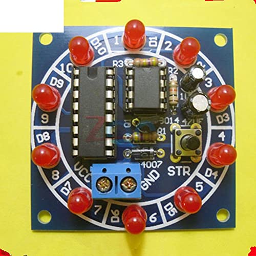 Wheel of Fortune NE555 CD4017 комплет Електронски DIY Bricolaje Trousse Electronica Производство на ротирачки компоненти на ротирачки