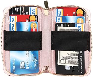 Jaorty Crossbody Одвојување 2 во 1 куќиште за паричник за iPhone 13 Mini, Crossbody Case со патент картичка за држач за торбички торбички лента