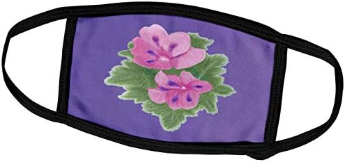 3дроза Розова И Виолетова Гераниум Цвеќе На Мешани Лаванда-Лице Покрива
