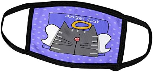 3дроза Ангел Греј Таби Мачка Симпатична Цртан Филм Миленичиња Загуба Меморијал - Лице Покрива