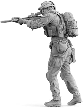 Etriye 120mm 1/16 смола Војник модел на американски армиски командо-модел на улога на улога // d057p