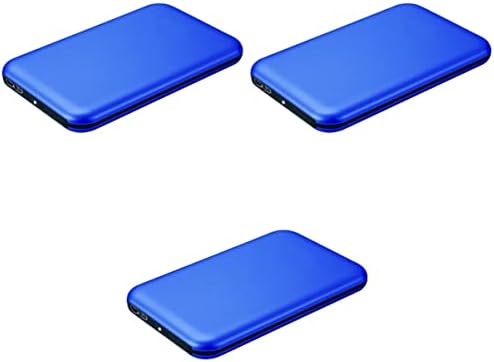 SOLUSTRE Хард Диск 3pcs Комплет Дома HDD Случај Тб ДИСК USB Информации Сина Мобилен За Надворешни Хард Складирање Боја Безбеден Диск