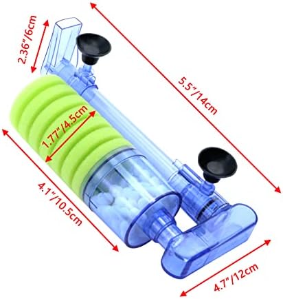 Битреј Аквариум Сунѓер Филтер Еден Резервоар За Риби Воздушна Пумпа Сунѓер Аквариум Воздушна Пумпа Филтер За Пена