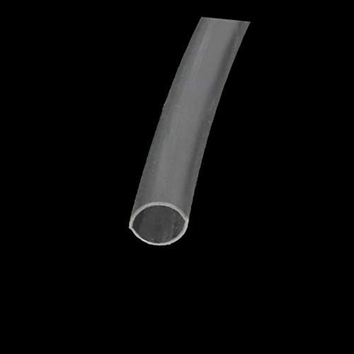 X-DREE 20m Должина 3mm Внатрешна Диа Полиолефинска Изолација Топлина Смалуваат Цевка Заврши Јасно (Avvolgimento tubo терморестрингибилен