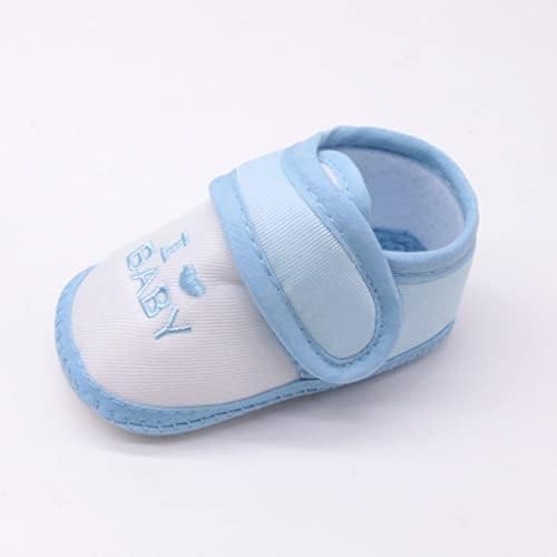 Сандали Превелкер Девојки меки единствени чевли за печатење цртани филмови бебешки чевли за бебиња, дете, се лизгаат на чевли
