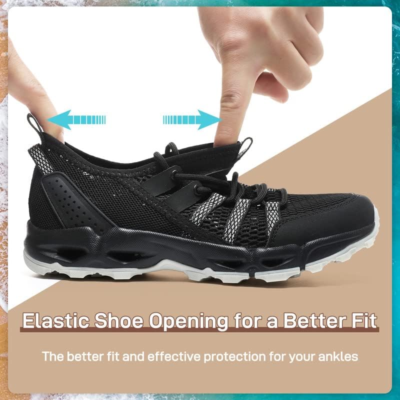 Ziitop Women'sенски чевли за пешачење со вода Брзо суви патики на отворено