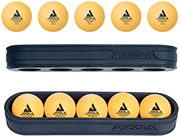 Joola магнетна табела за тениски додаток на топката - вклучува 10 3 starвездени пинг топки со 2 држачи за гума - топки од 40