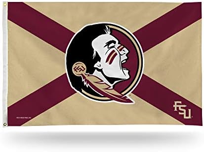 NCAA Florida State Seminoles 3 'x 5' знаме на банер - еднострано - затворено или надворешно - домашно декор направено од Rico Industries