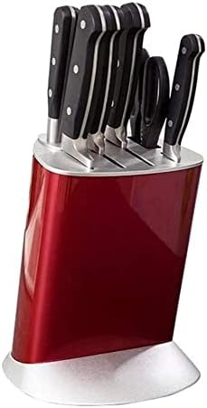 Пластичен Држач За Нож - Designономски Агол Дизајн На Кујнски Држач За Нож Одвојлив Црвен нож држач за нож блок за нож