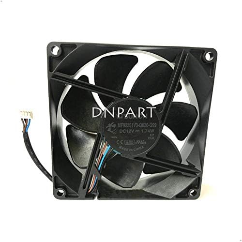 DNPART Ладилник вентилатор 92x92x25mm ЗА SUNON MF92251V3-Q020-Q99 DC12V 1.74 W 4Wire 9cm Проектор Вентилатор