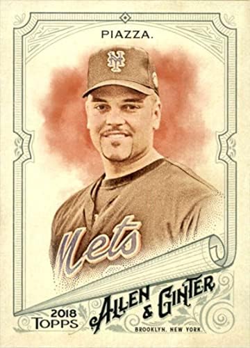 2018 Ален И Гинтер 97 Мајк Пјаца Њујорк Метс Бејзбол Картичка-GOTBASEBALLCARDS