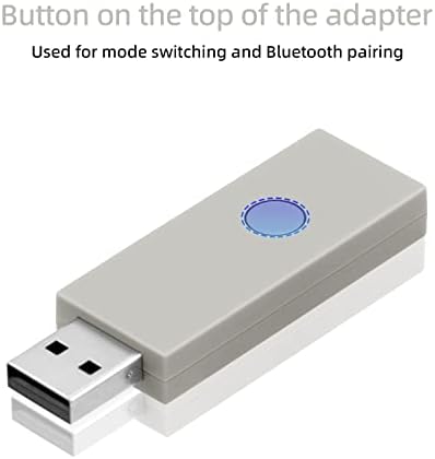 MCBAZEL MayFlash Magic-NS Lite БЕЗЖИЧЕН BLUETOOTH USB Адаптер ЗА Прекинувач, Windows, macOS, Малина Pi, Компатибилен Со Xbox Серија X &засилувач;